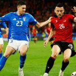 El partido Italia-Albania lidera el sábado