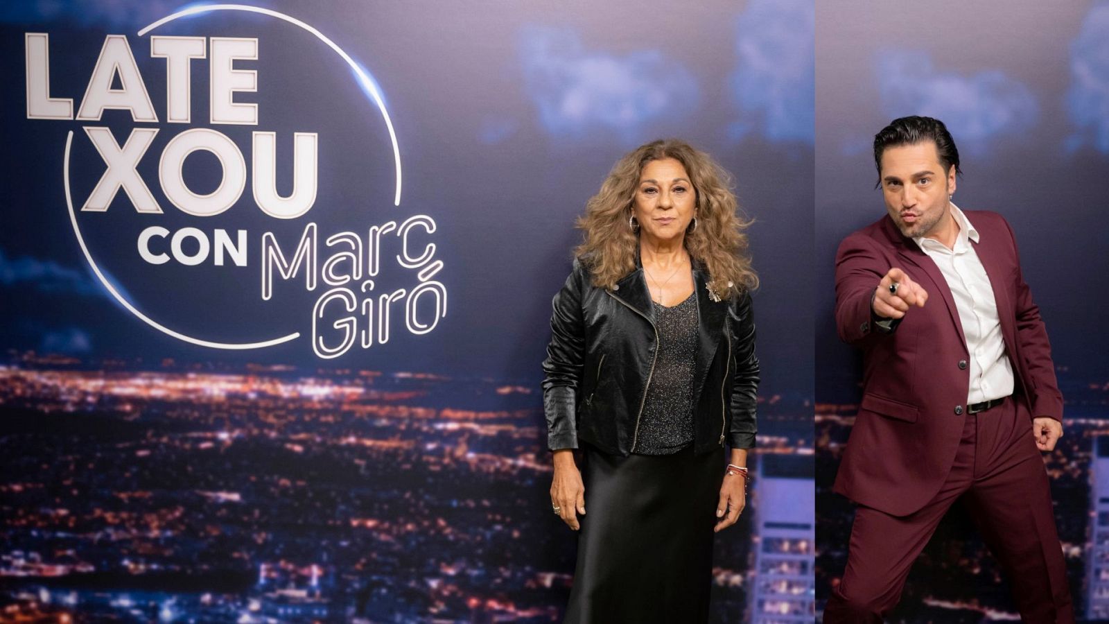 Lolita y David Bustamante visitan  ‘Late Xou con Marc Giró’