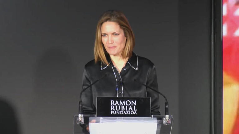 Silvia Intxaurrondo, premiada por la Fundación Ramón Rubial