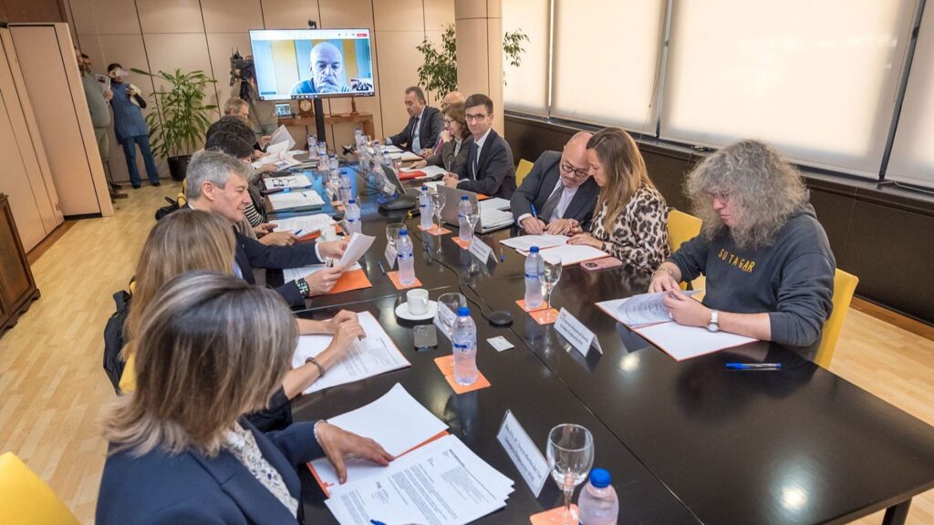 Primera reunión del nuevo Consejo de Administración de RTVE con José Pablo López al frente