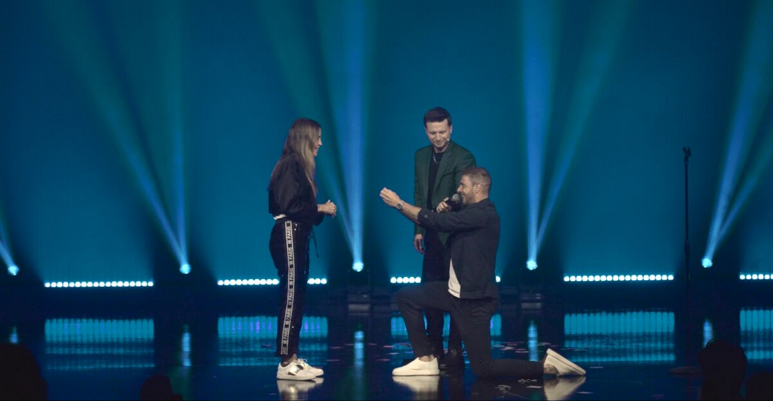 Joaquín pide matrimonio a Susana Saborido en Las Vegas