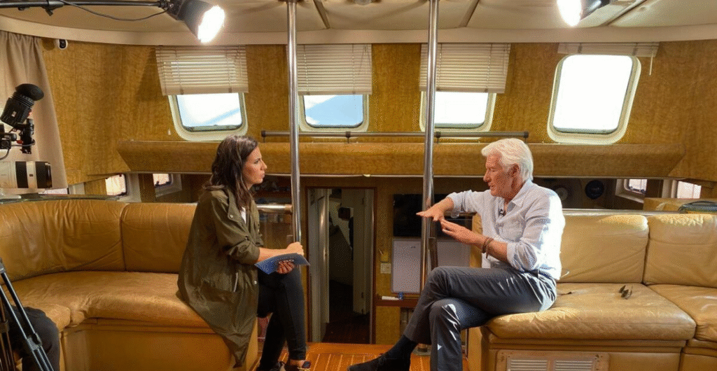 Ana Pastor entrevista al actor Richard Gere