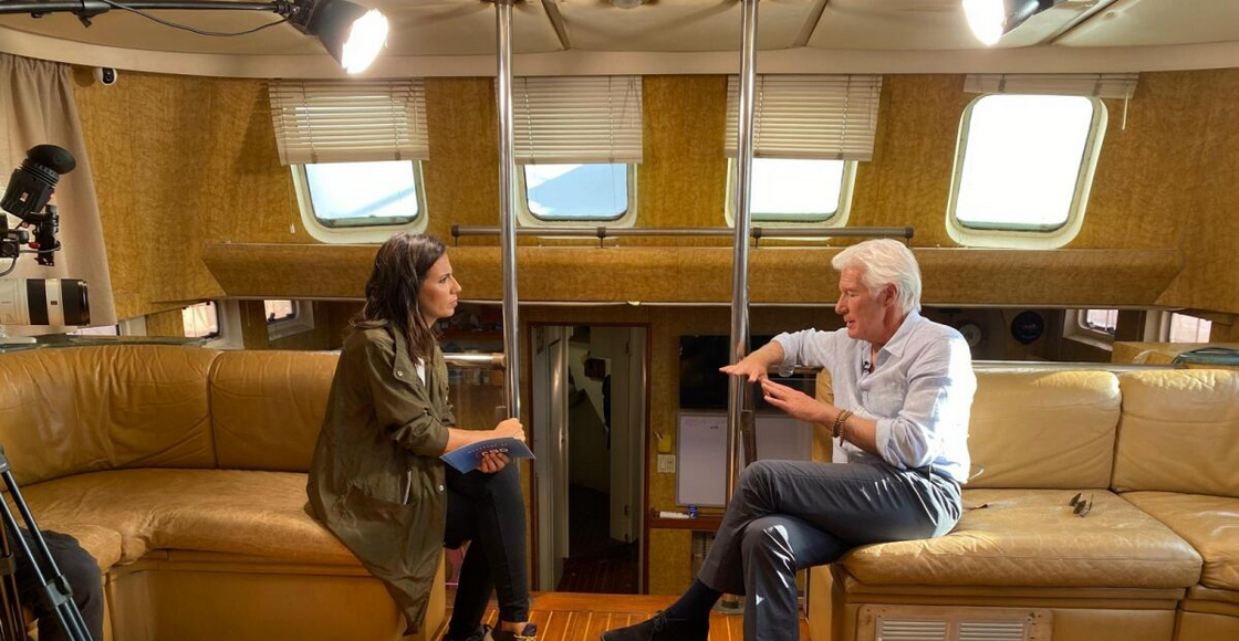 Ana Pastor entrevista al actor Richard Gere