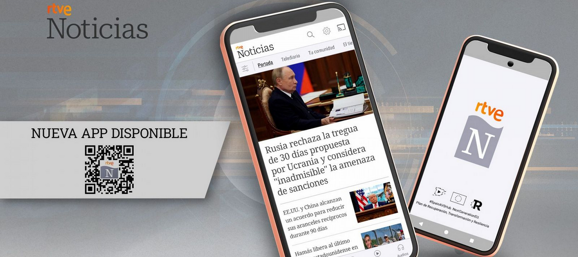 RTVE Noticias estrena nueva aplicación móvil