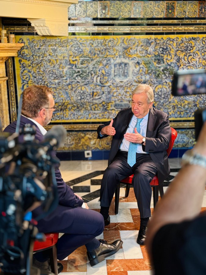 ‘La Hora de La 1’ entrevista mañana en exclusiva al secretario general de la ONU