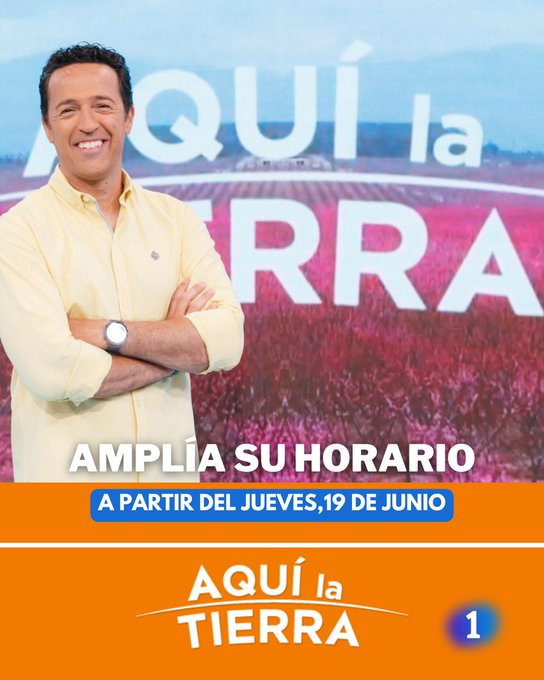 ‘Aquí La Tierra’ ampliará su duración a partir de este jueves 19 de junio