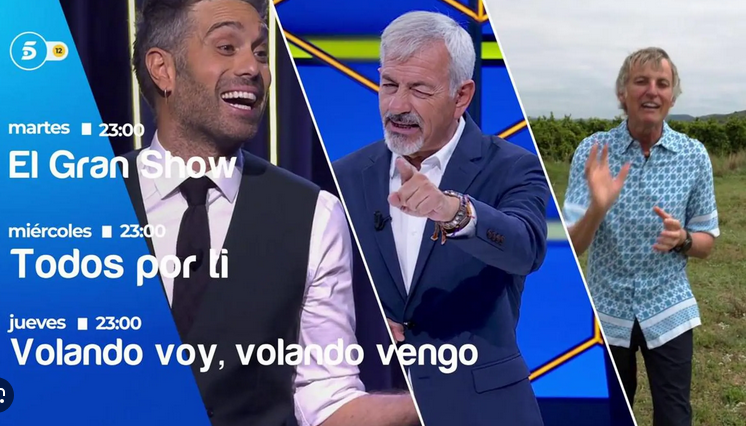 Triple estreno en Telecinco