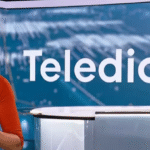Así se despidió anoche Marta Carazo de la audiencia del ‘Telediario 2’