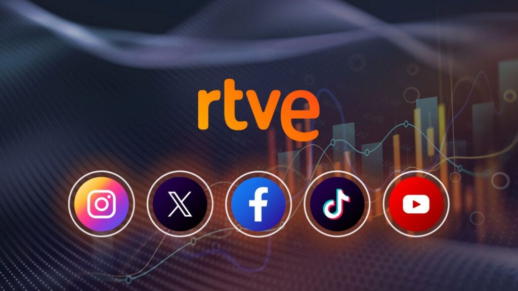 Las redes sociales de RTVE marcan récord en mayo