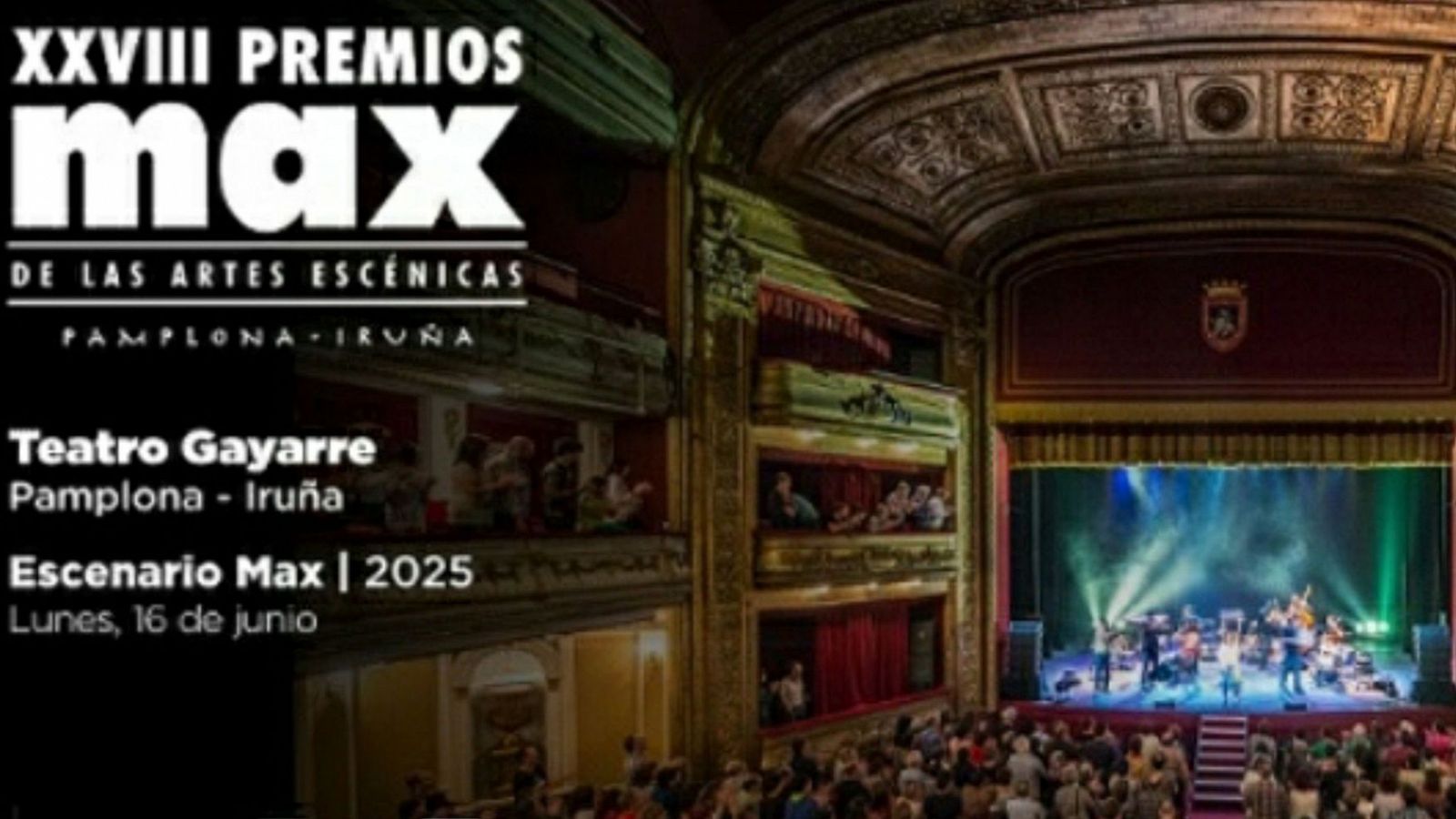 La 2 y RTVE Play emiten la gala de entrega de los Premios Max de Teatro