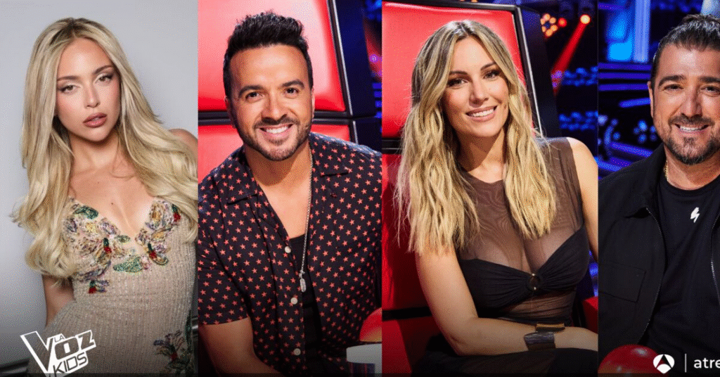 Ana Mena, Luis Fonsi, Edurne y Antonio Orozco serán los coaches de la próxima edición de ‘La Voz Kids’
