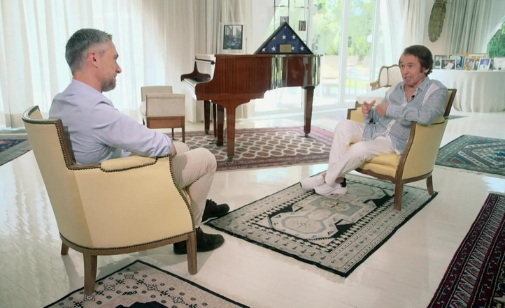 Carlos Franganillo entrevista esta noche a Raphael en Informativos Telecinco