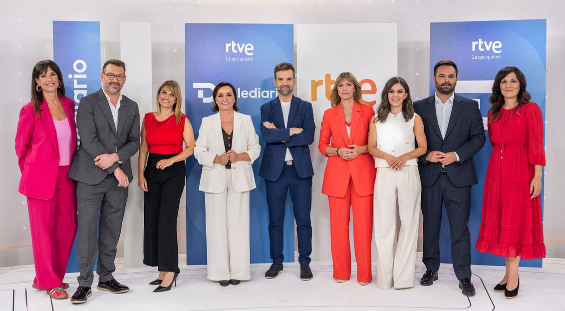 RTVE confirma las nuevas caras de los ‘Telediarios’ de la próxima temporada
