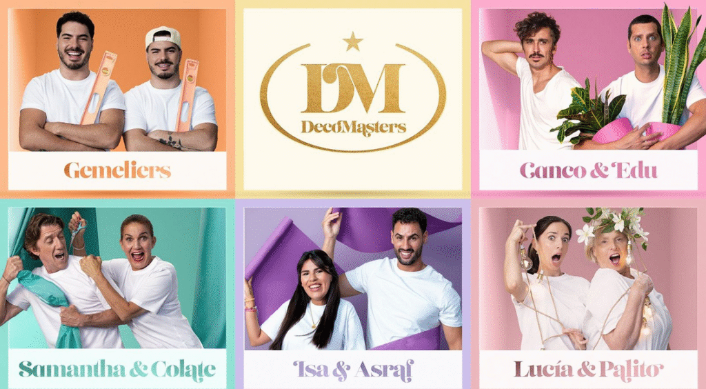 ‘DecoMasters’ confirma sus primeras parejas de participantes