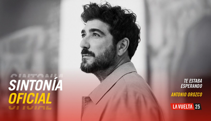 Antonio Orozco pone banda sonora a la Vuelta a España 2025