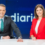 Así se han despedido Igor Gómez y Lara Siscar del Telediario Fin de Semana