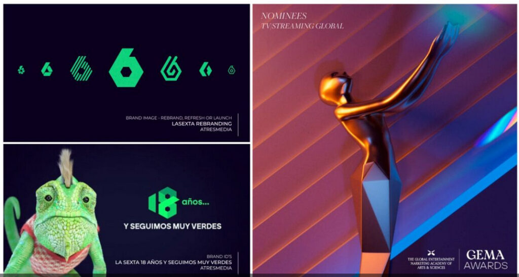 La Sexta, reconocida internacionalmente con una doble nominación en los GEMA Awards Global