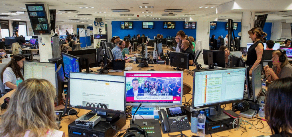 RTVE crea la Mesa Central de Informativos