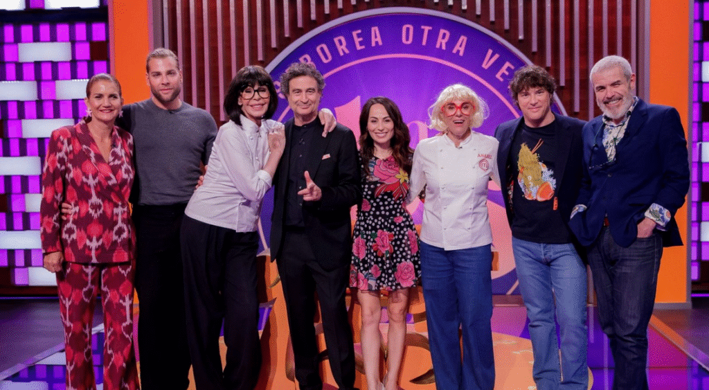 ‘MasterChef Celebrity 10’ rinde homenaje al mítico ‘Un, dos, tres’