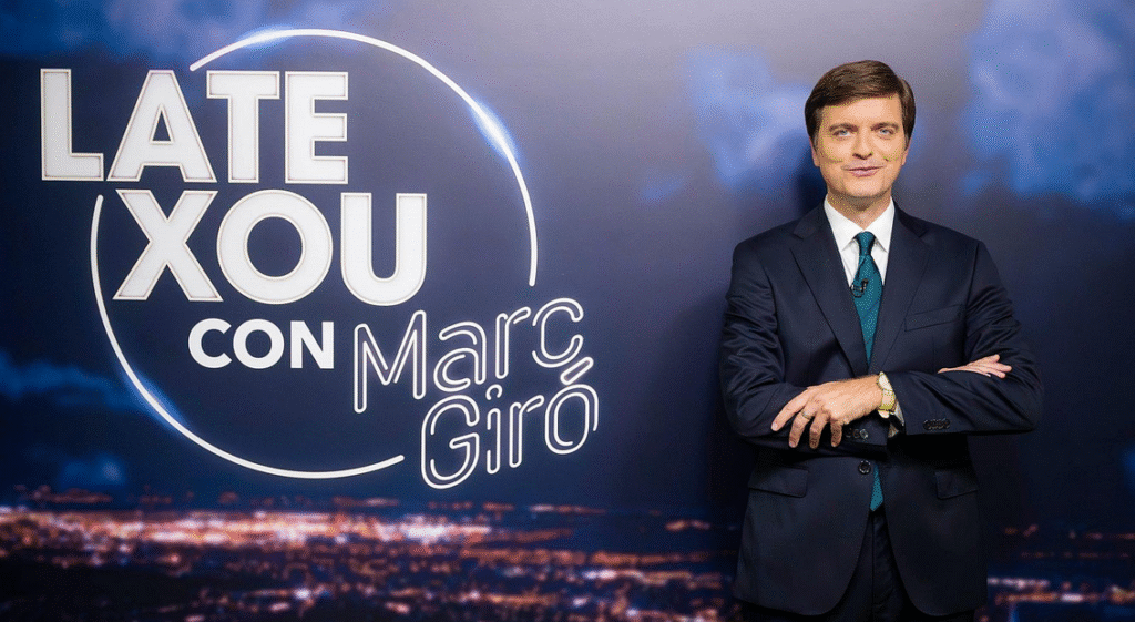 ‘Late Xou con Marc Giró’ recibe a Imanol Arias, María Barranco y Guitarricadelafuente