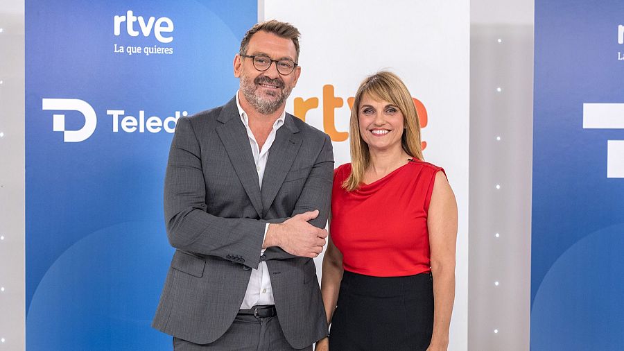 Marc Sala y Lourdes Maldonado debutan en el Telediario fin de semana