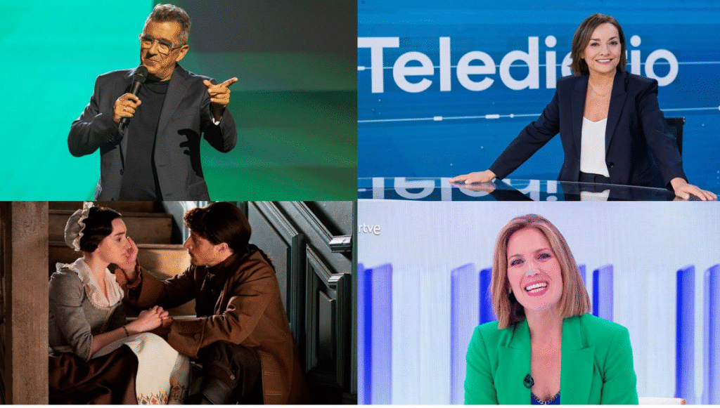 La 1, a sólo una décima del liderazgo en el día