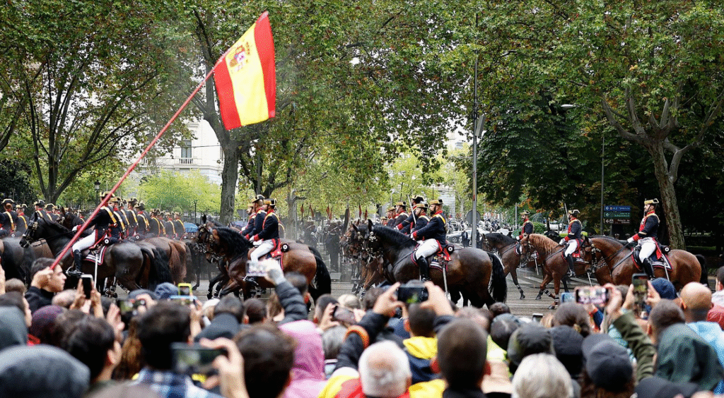 RTVE retransmite en directo la celebración del Día de la Fiesta Nacional del 12 de octubre