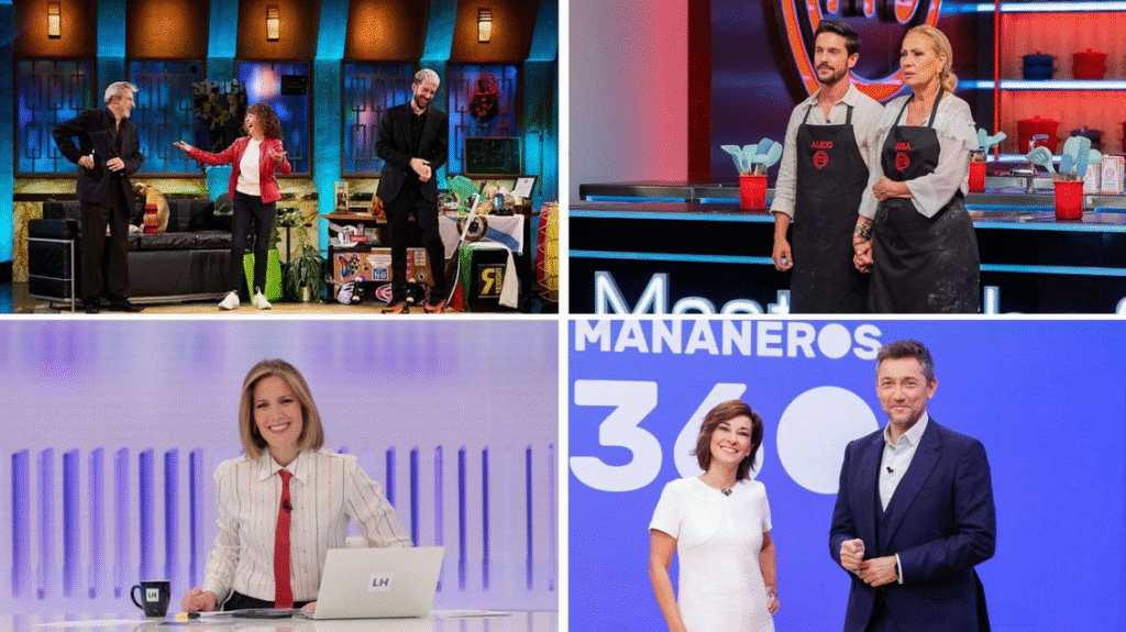 La 1 ya es la cadena más vista en Octubre