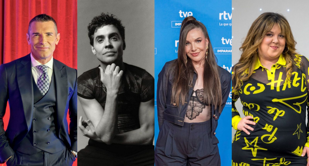 Jesús Vázquez, Javier Ambrossi, Inés Hernand y Lalachus presentarán Benidorm Fest 2026