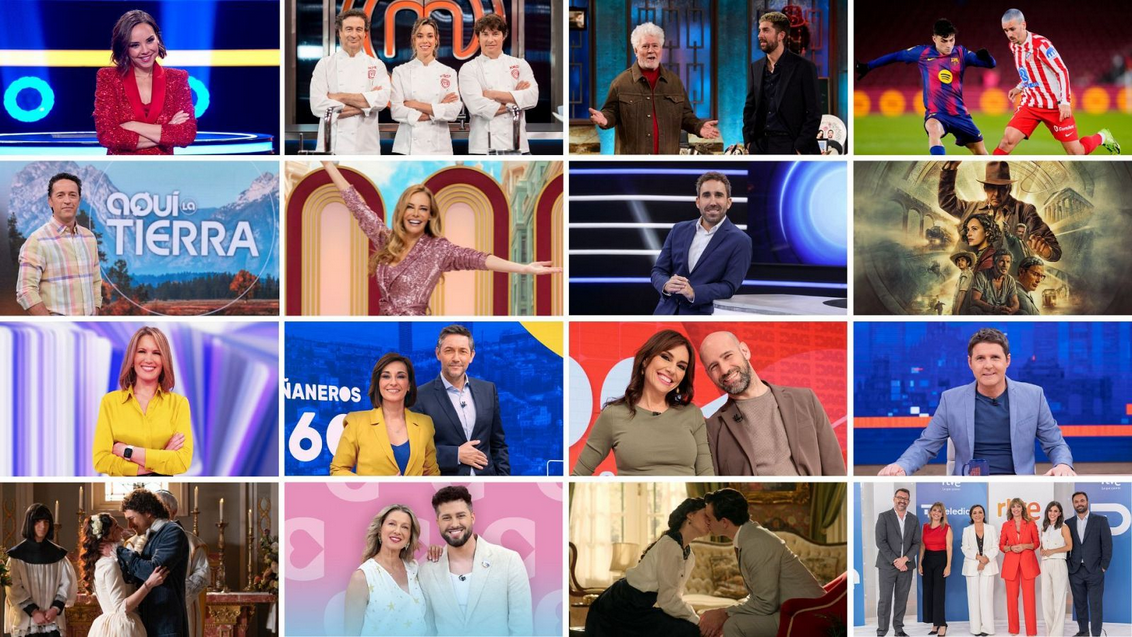 La 1, imparable en marzo
