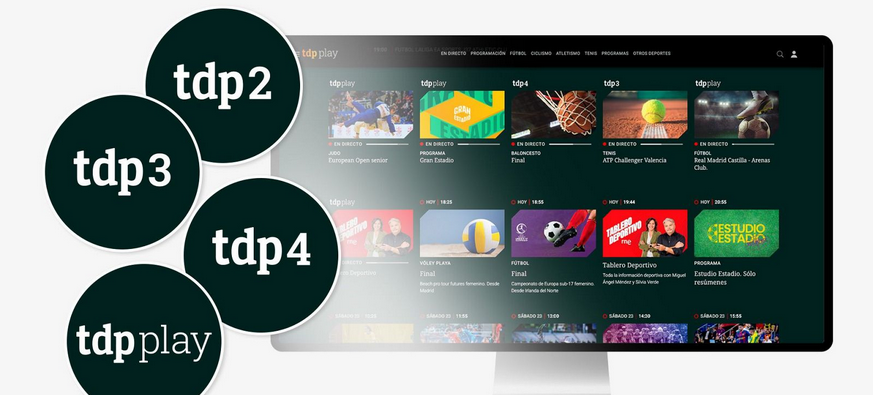 Nace Teledeporte Play, con nuevos canales en directo y más contenido