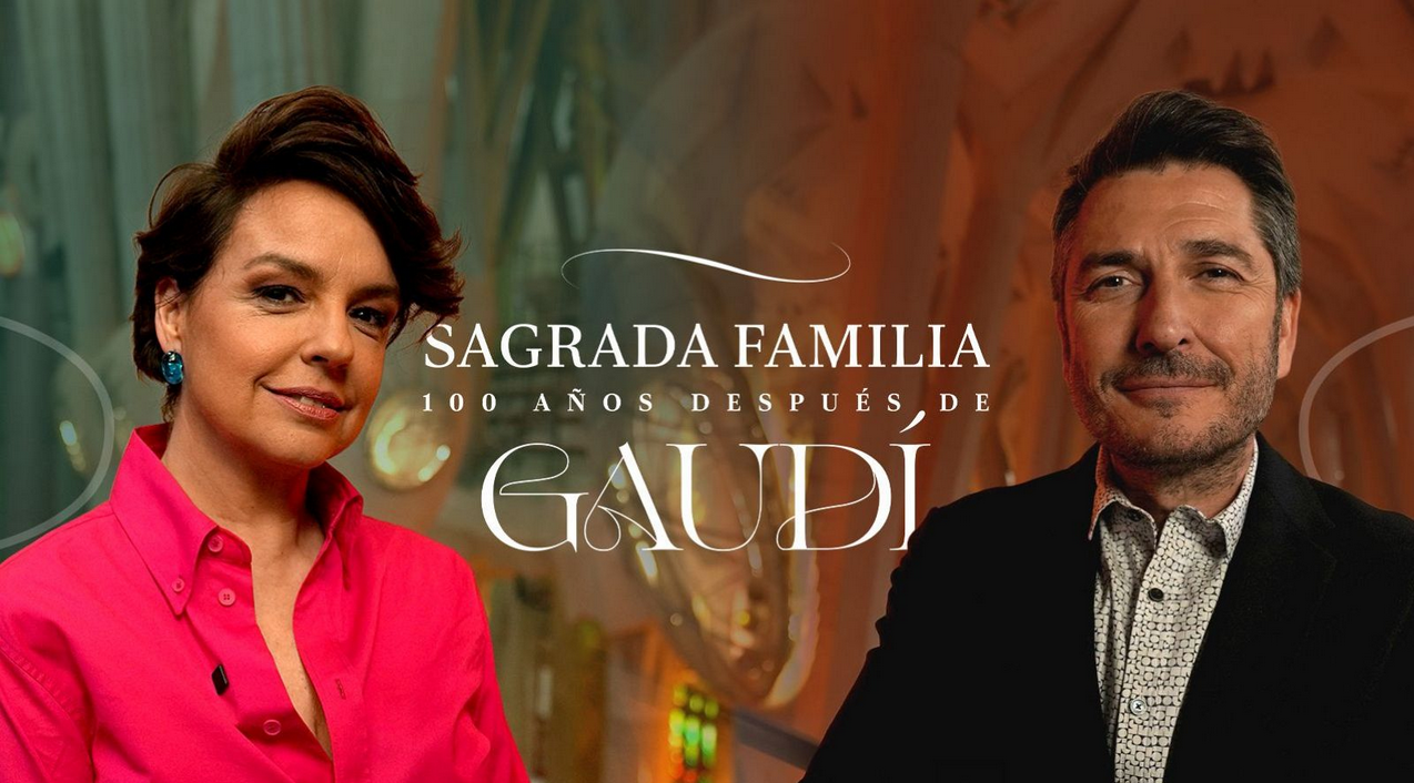 RTVE Noticias estrena ‘Sagrada Familia, 100 años después de Gaudí’, con Carlos del Amor y Cristina Villanueva