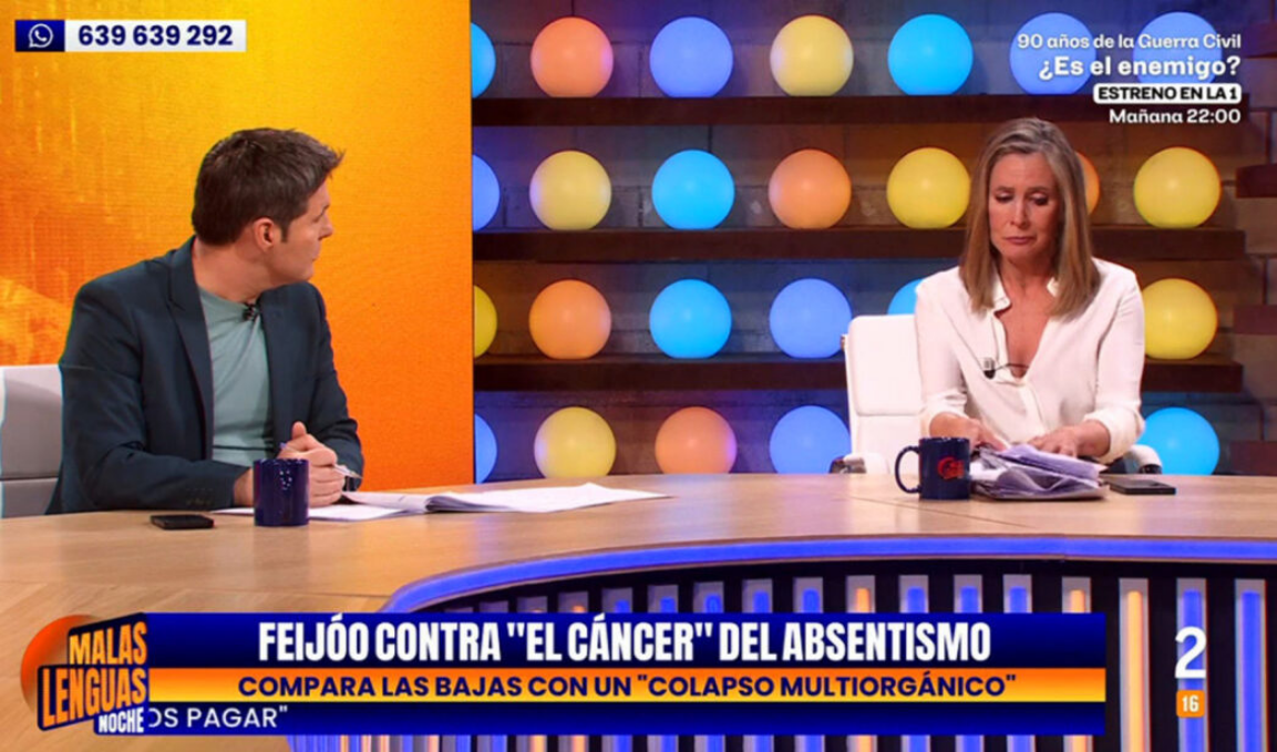 Máxima tensión en ‘Malas Lenguas Noche’: Marta Gómez Montero abandona el programa
