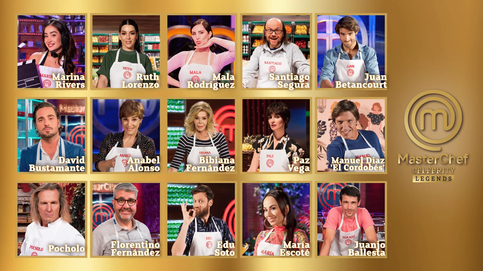 La 1 encenderá los fogones de ‘MasterChef Celebrity Legends’ el próximo lunes