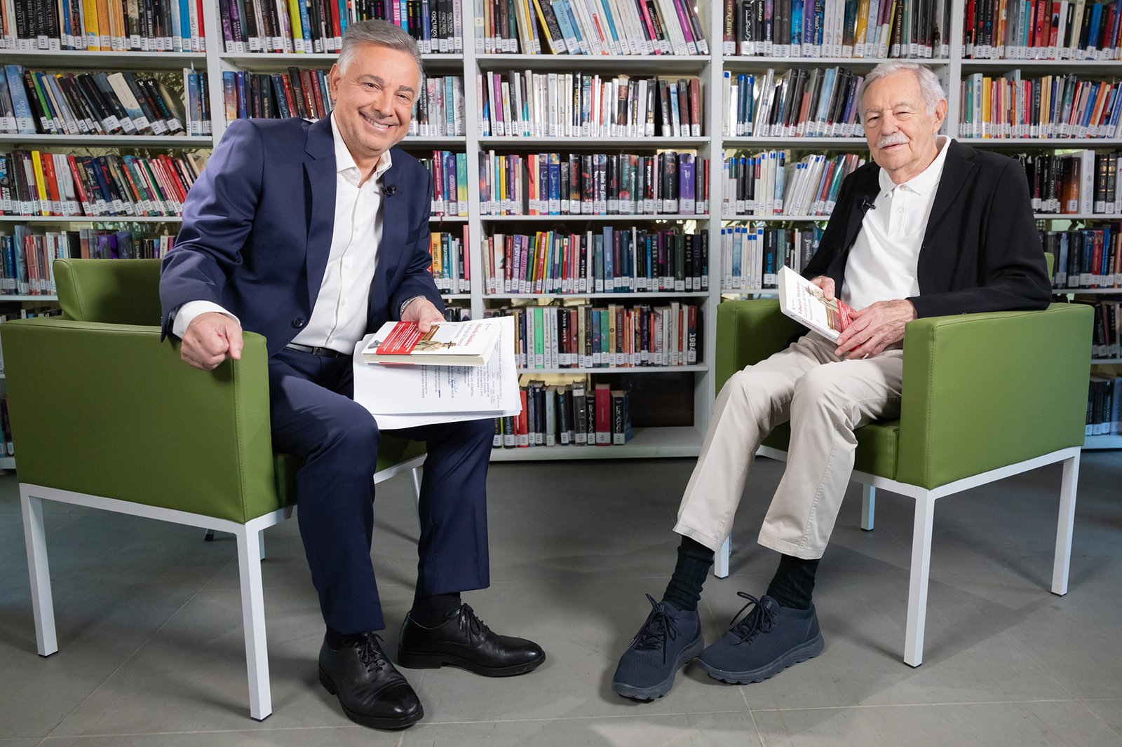 Eduardo Mendoza visita ‘Plano General’