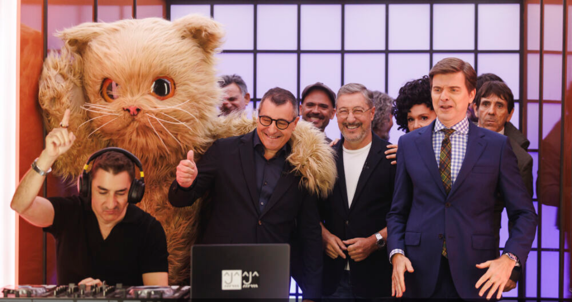 Josep, Joan y Jordi Roca y Raúl Arévalo visitan ‘Cara al show con Marc Giró’